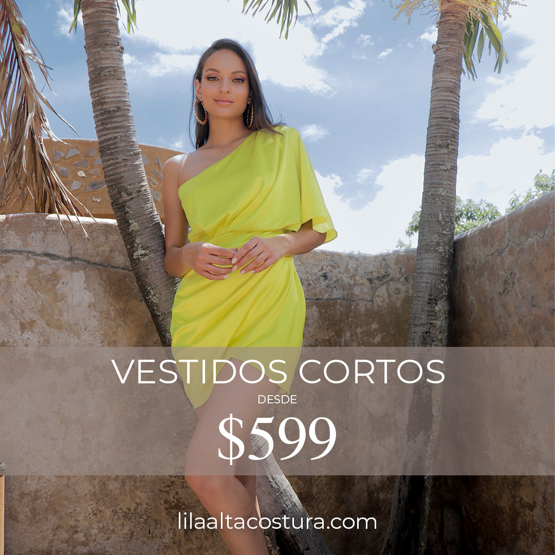 Vestidos cortos en descuento Pagina 2 Lila Alta Costura