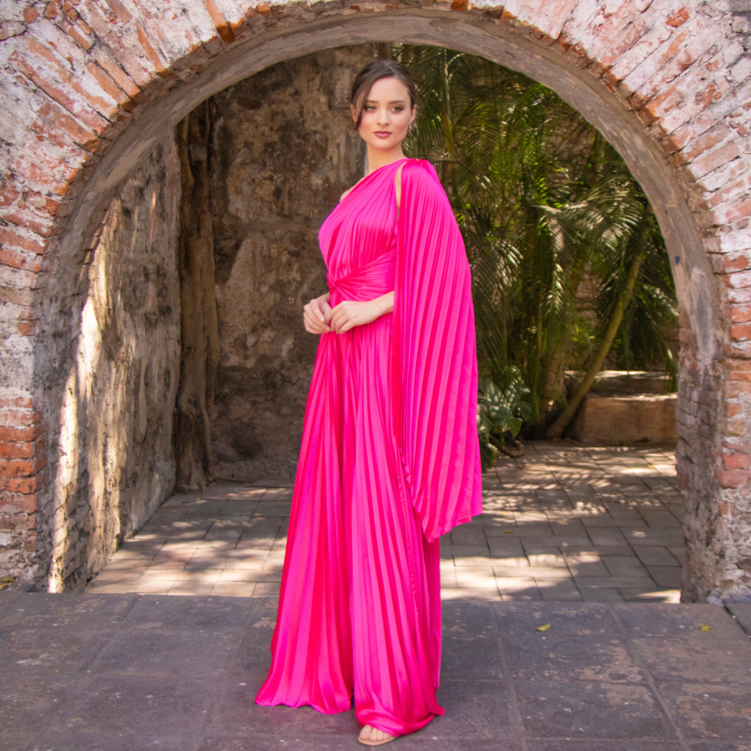Vestidos plisados