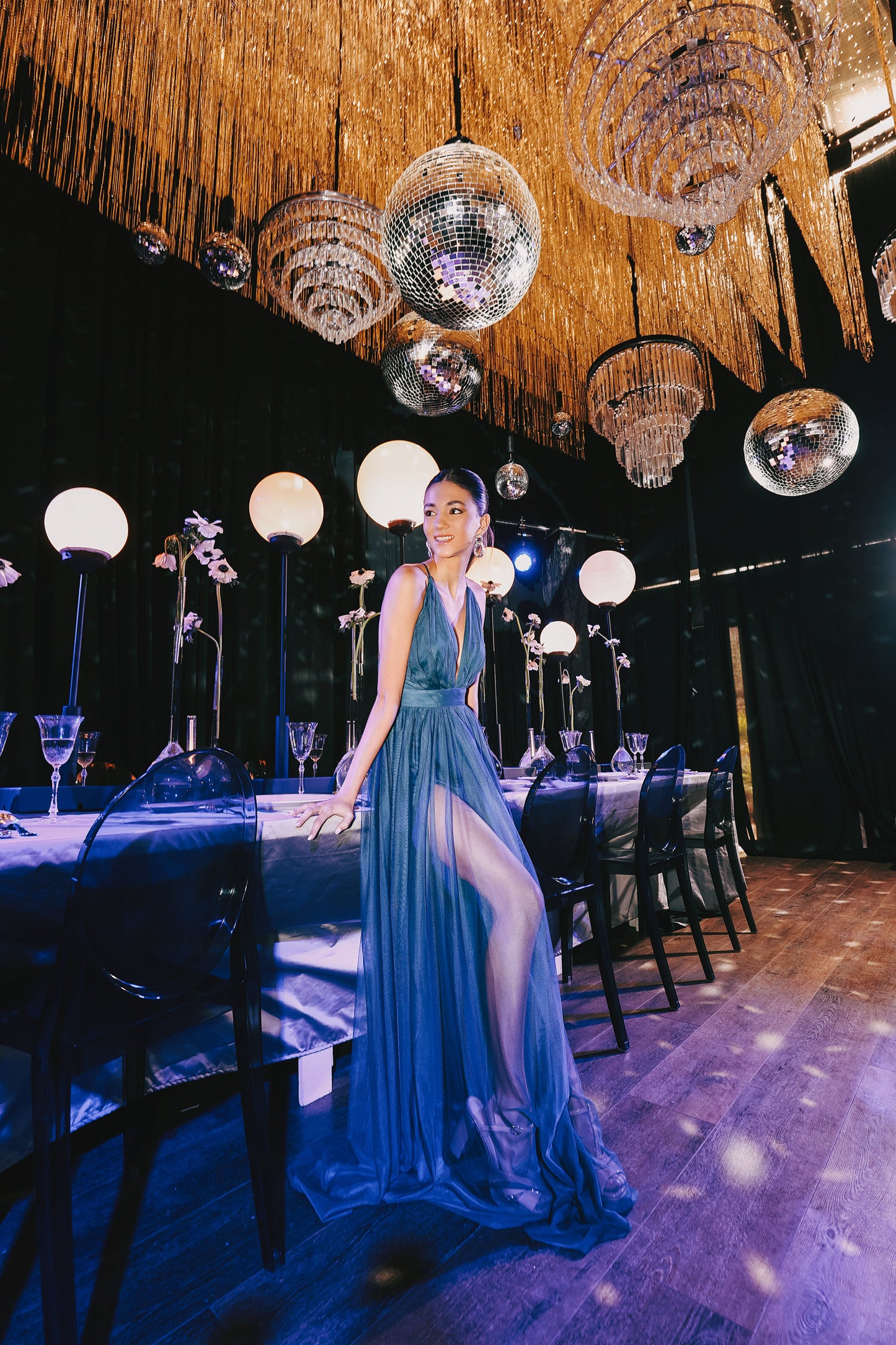 Damas de honor - boda de noche