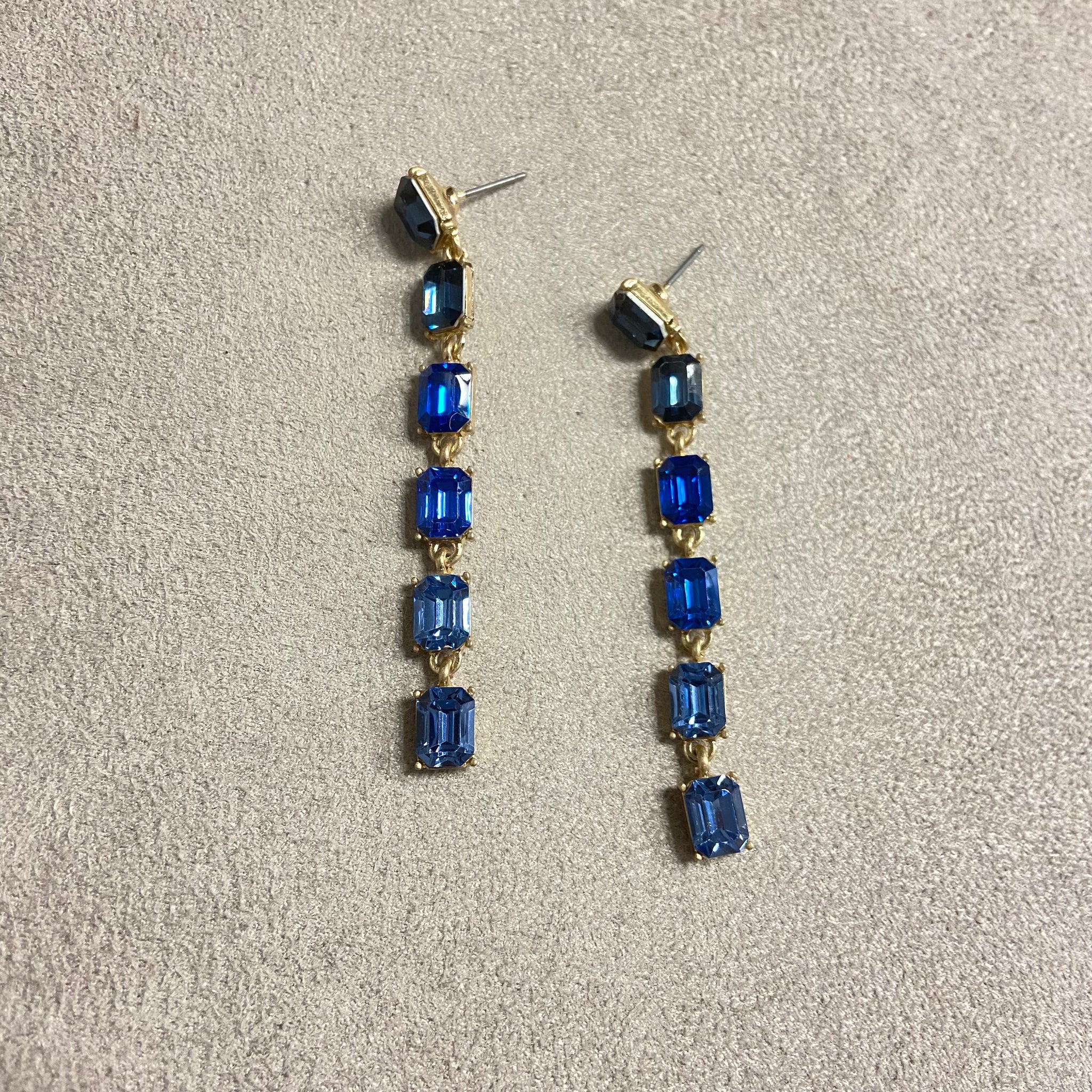 Arete rectangulos azul