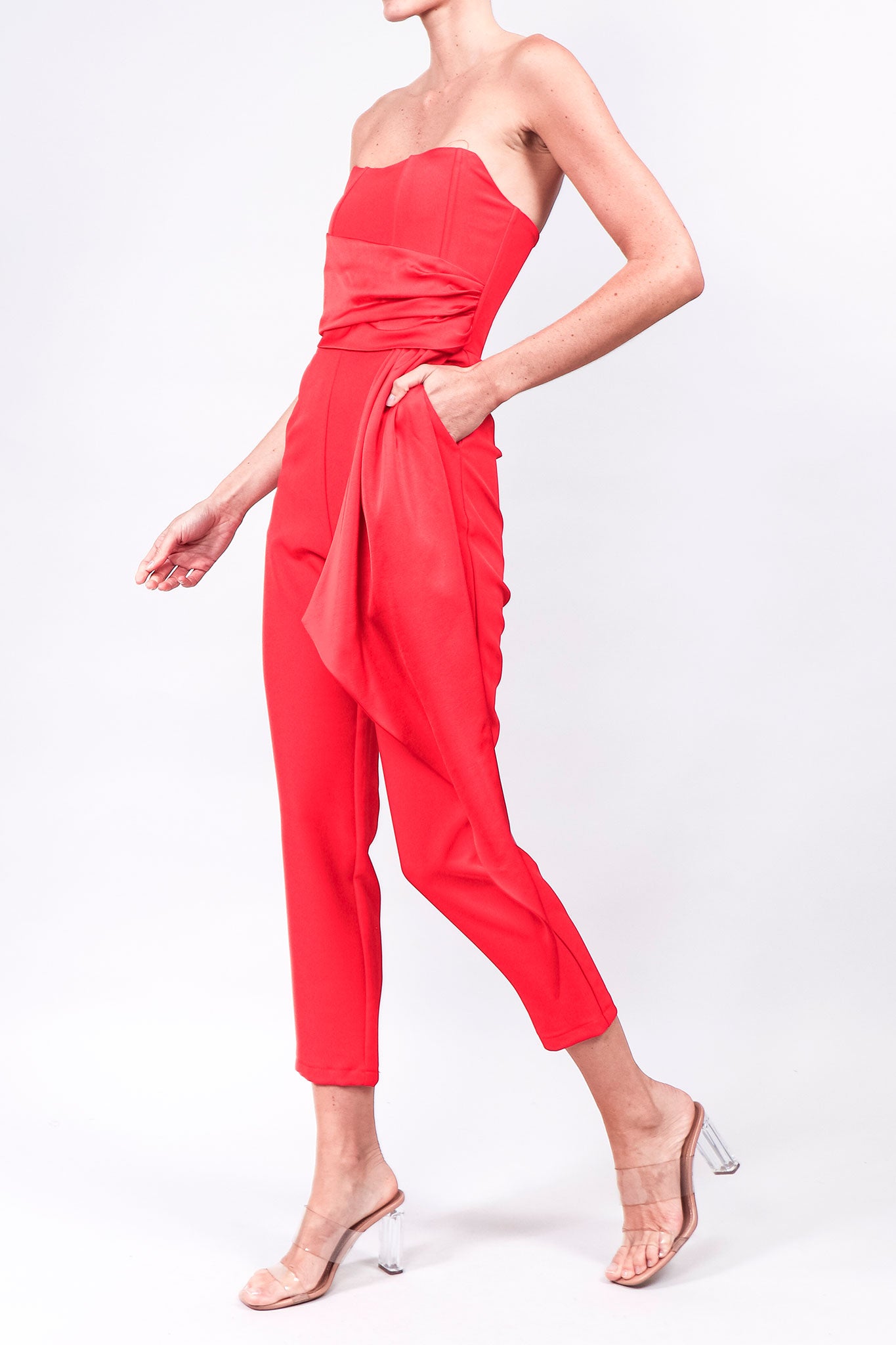 Jumpsuit strapless