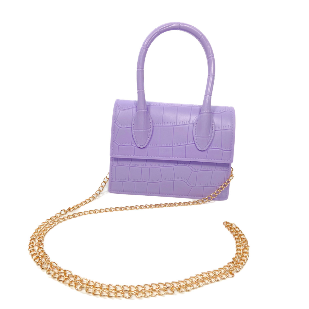 Bolsa de mano lavanda