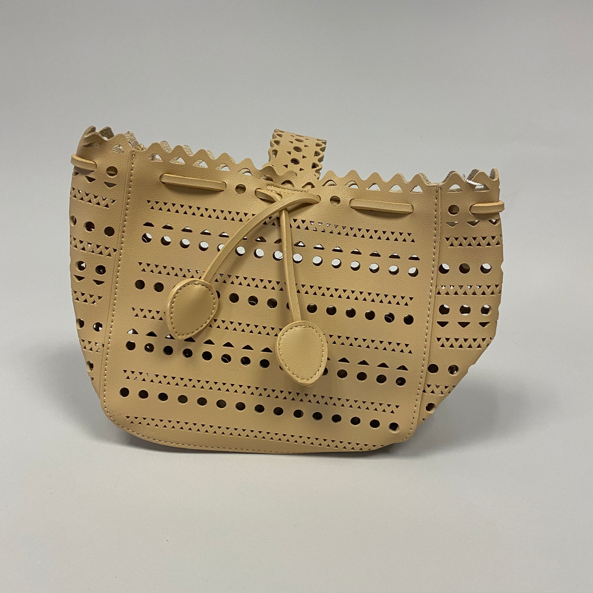 Mini bolsa beige