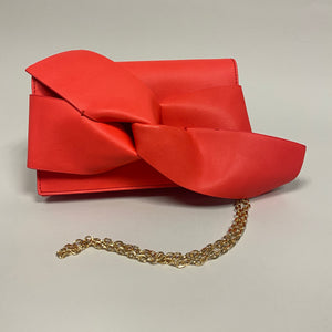 Bolsa moño rojo fosfo