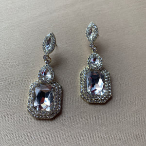 Aretes cuadrado