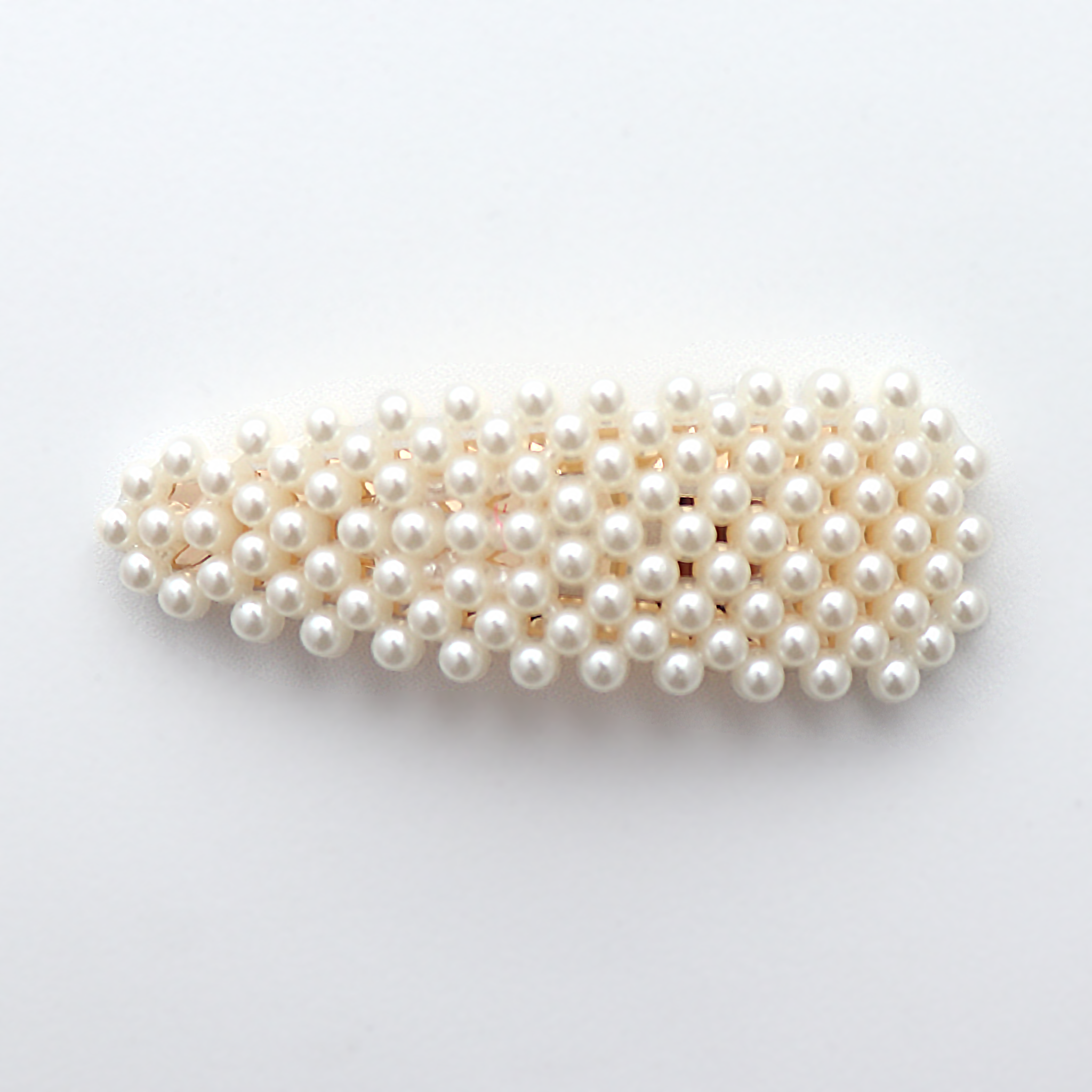 Broche grande perlas