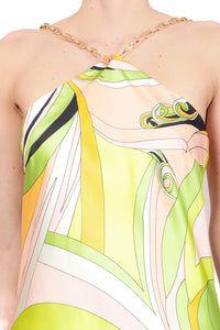 Vestido corto multi lima