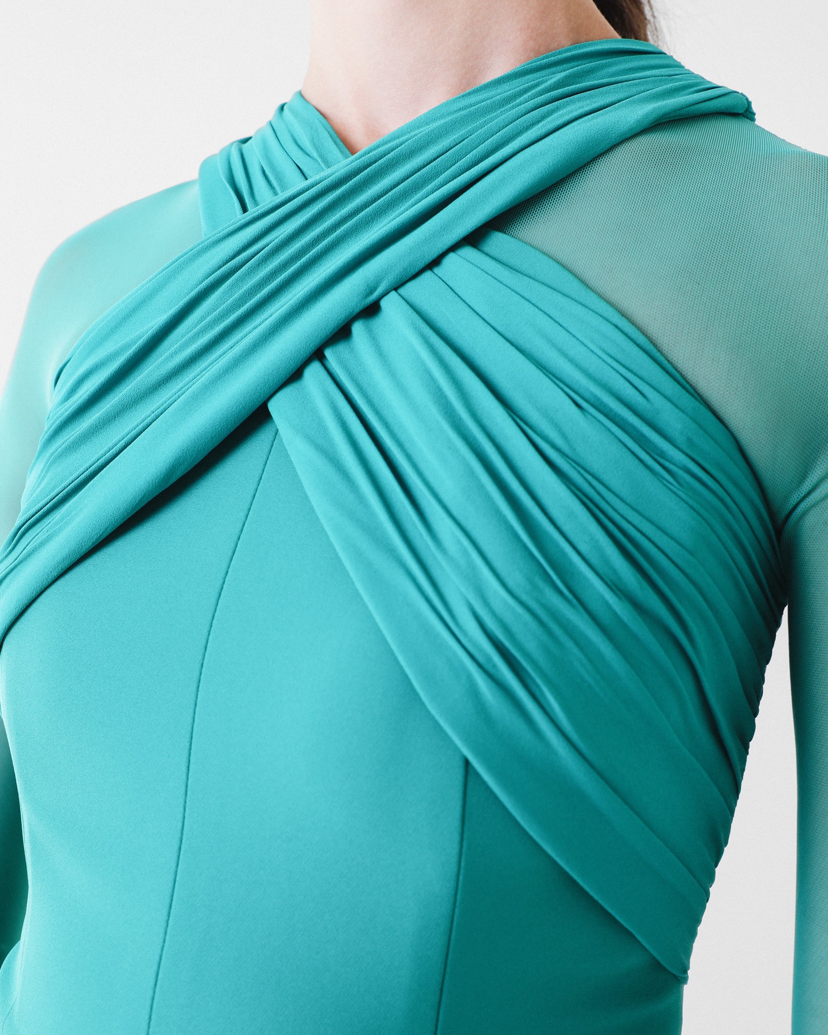 Jumpsuit efecto cruzado