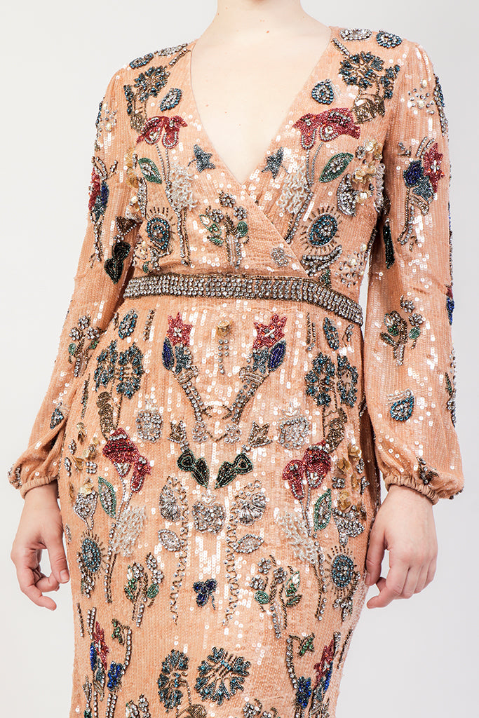 Vestido bordado