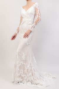 Vestido blanco encaje